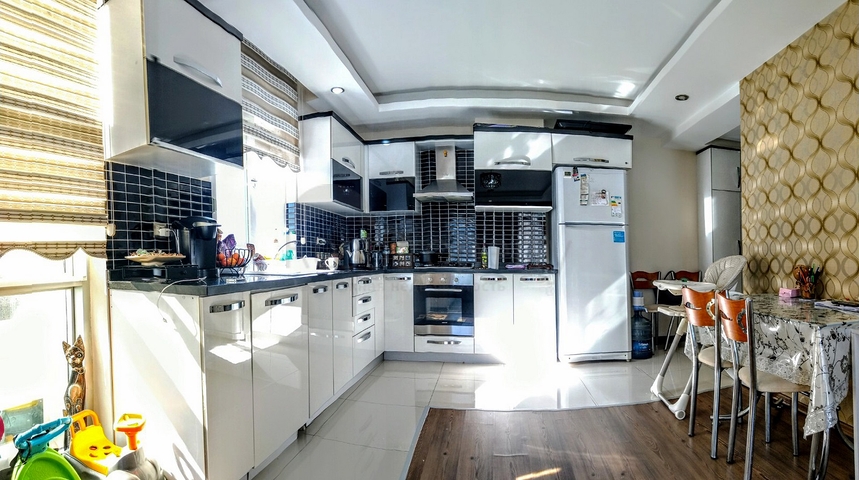 Квартира 2+1 с мебелью в 5 минутах ходьбы от моря