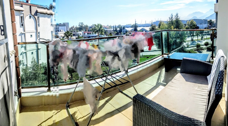 Квартира 2+1 с мебелью в 5 минутах ходьбы от моря