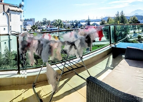 Квартира 2+1 с мебелью в 5 минутах ходьбы от моря