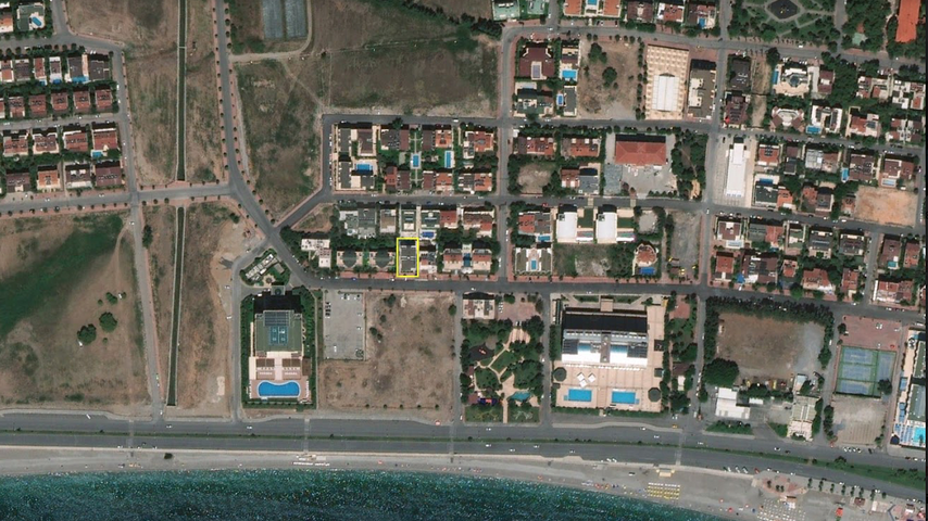 Квартиры 1+1 и 2+1 на продажу с видом на море в Гюрсу Анталья