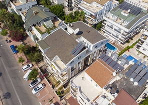 Квартиры 1+1 и 2+1 на продажу с видом на море в Гюрсу Анталья