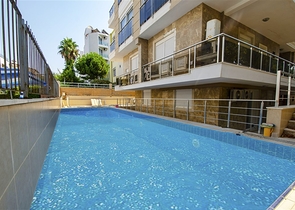 Квартиры 1+1 и 2+1 на продажу с видом на море в Гюрсу Анталья