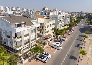 Квартиры 1+1 и 2+1 на продажу с видом на море в Гюрсу Анталья