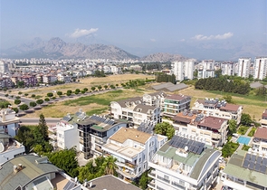 Квартиры 1+1 и 2+1 на продажу с видом на море в Гюрсу Анталья