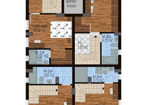 Квартиры 1+1 и 2+1 на продажу с видом на море в Гюрсу Анталья