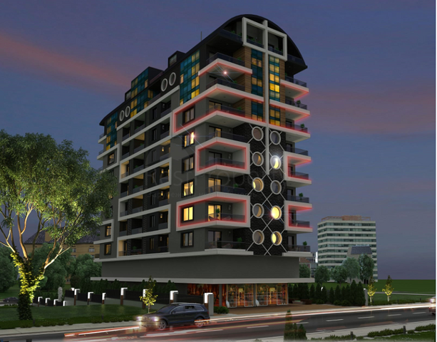 Квартиры и пентхаусы планировок 2+1 и 3+1 в Махмутларе