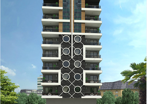 Квартиры и пентхаусы планировок 2+1 и 3+1 в Махмутларе