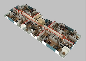 Квартиры и пентхаусы планировок 2+1 и 3+1 в Махмутларе