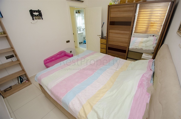 Двухкомнатная квартира с мебелью в комплексе отельного плана