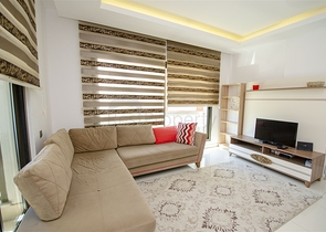 Двухкомнатная квартира с мебелью в комплексе отельного плана