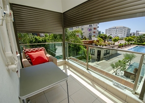 Двухкомнатная квартира с мебелью в комплексе отельного плана