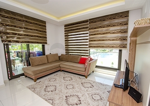 Двухкомнатная квартира с мебелью в комплексе отельного плана