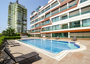 Двухкомнатная квартира с мебелью в комплексе отельного плана