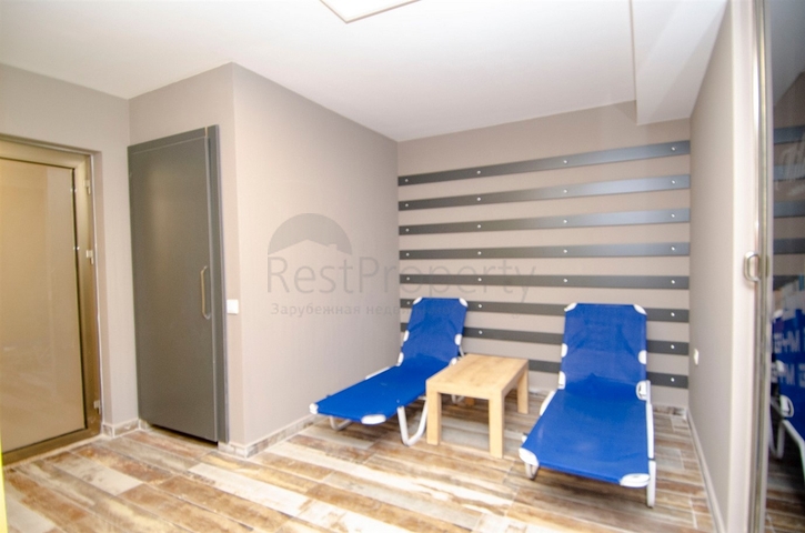 Квартира 2+1 с мебелью в пешей доступности от моря