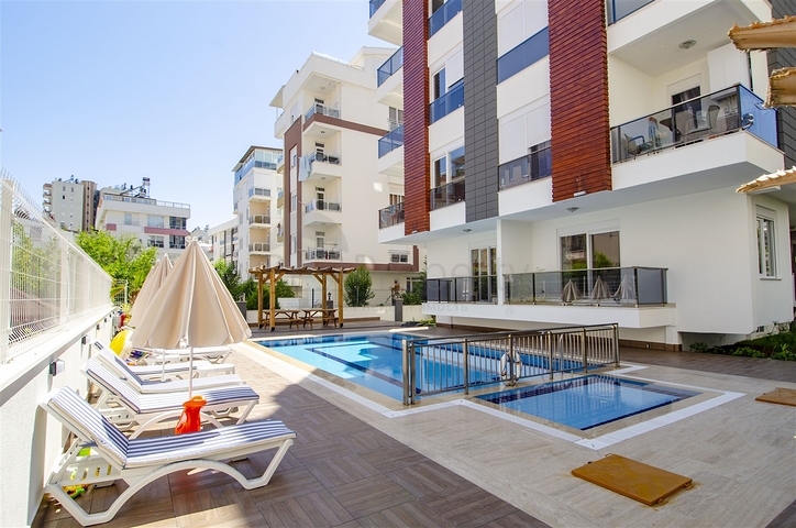 Квартира 2+1 с мебелью в пешей доступности от моря