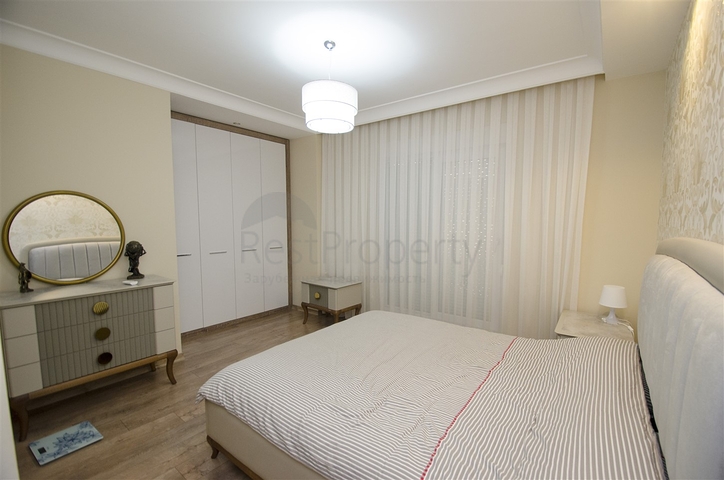 Квартира 2+1 с мебелью в пешей доступности от моря