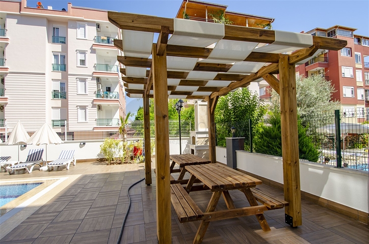 Квартира 2+1 с мебелью в пешей доступности от моря