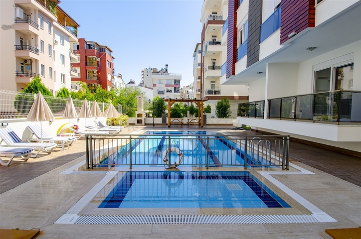 Квартира 2+1 с мебелью в пешей доступности от моря