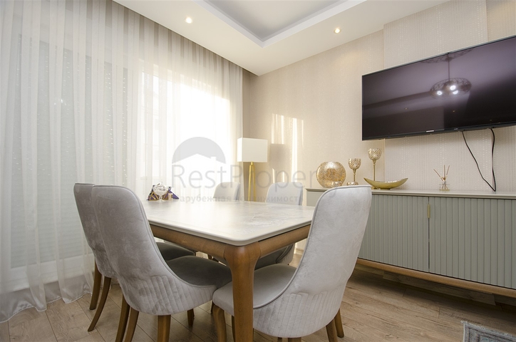 Квартира 2+1 с мебелью в пешей доступности от моря