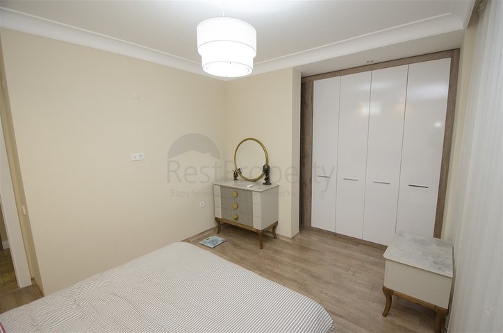 Квартира 2+1 с мебелью в пешей доступности от моря