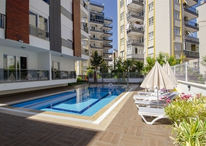 Квартира 2+1 с мебелью в пешей доступности от моря