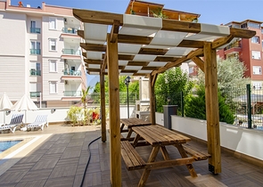 Квартира 2+1 с мебелью в пешей доступности от моря