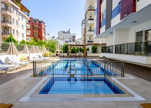 Квартира 2+1 с мебелью в пешей доступности от моря