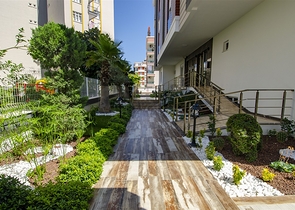 Квартира 2+1 с мебелью в пешей доступности от моря