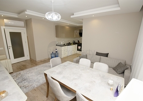 Квартира 2+1 с мебелью в пешей доступности от моря