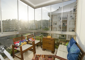 Квартира 2+1 с мебелью в пешей доступности от моря