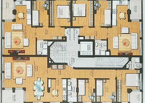 Проект офф-плана в районе Хурма Коньяалты Анталья