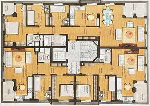 Проект офф-плана в районе Хурма Коньяалты Анталья