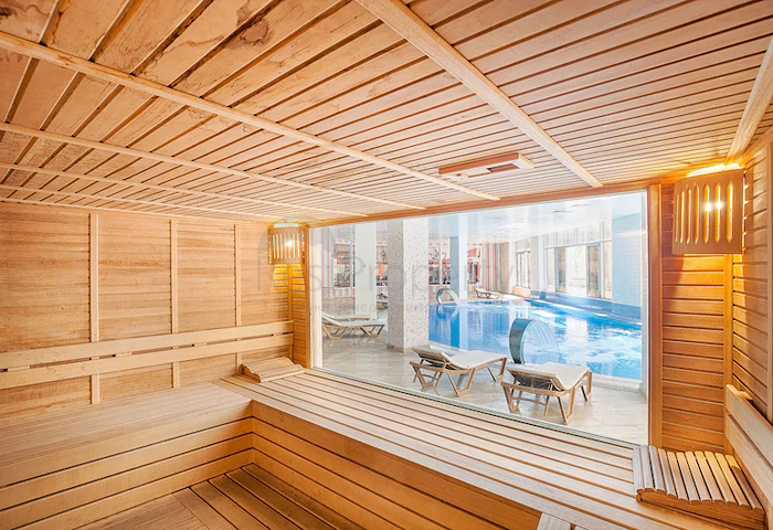 Квартира 2+1 в комплексе отельного плана в 5 минутах от моря