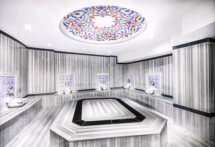 Квартира 2+1 в комплексе отельного плана в 5 минутах от моря