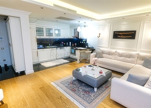 Квартира 2+1 в комплексе отельного плана в 5 минутах от моря