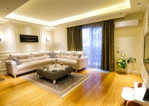 Квартира 2+1 в комплексе отельного плана в 5 минутах от моря