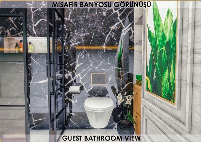 Жилой комплекс в 250 м до моря в Коньяалты