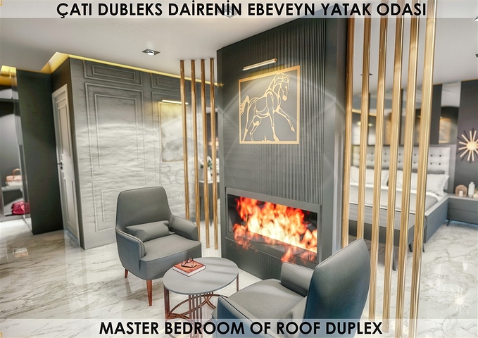 Жилой комплекс в 250 м до моря в Коньяалты