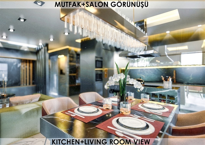 Жилой комплекс в 250 м до моря в Коньяалты