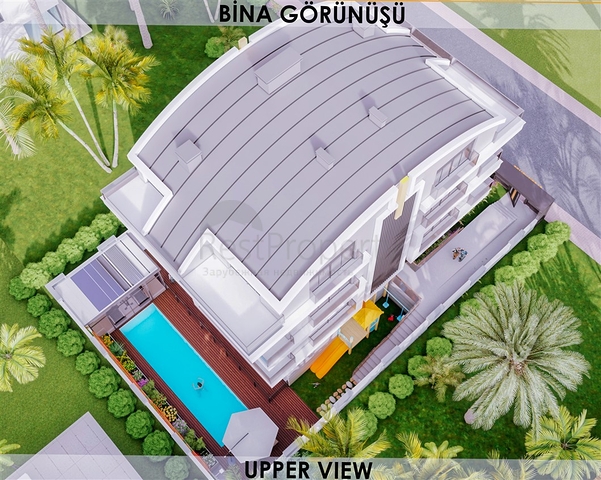 Жилой комплекс в 250 м до моря в Коньяалты