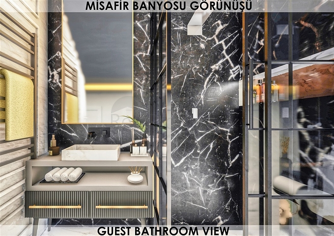 Жилой комплекс в 250 м до моря в Коньяалты