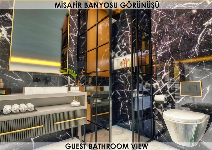 Жилой комплекс в 250 м до моря в Коньяалты