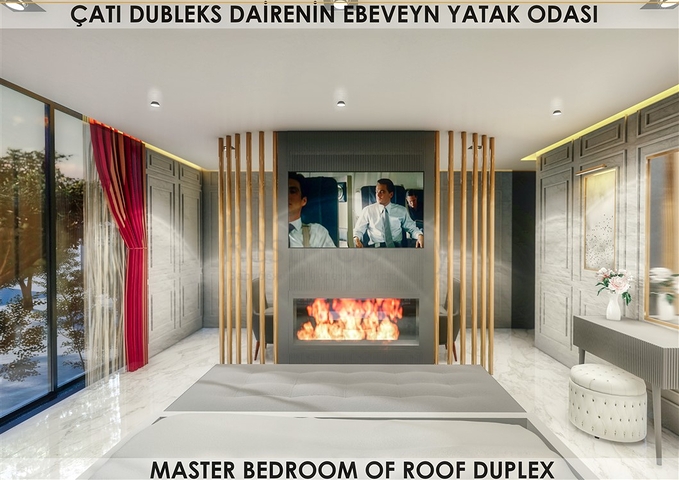 Жилой комплекс в 250 м до моря в Коньяалты