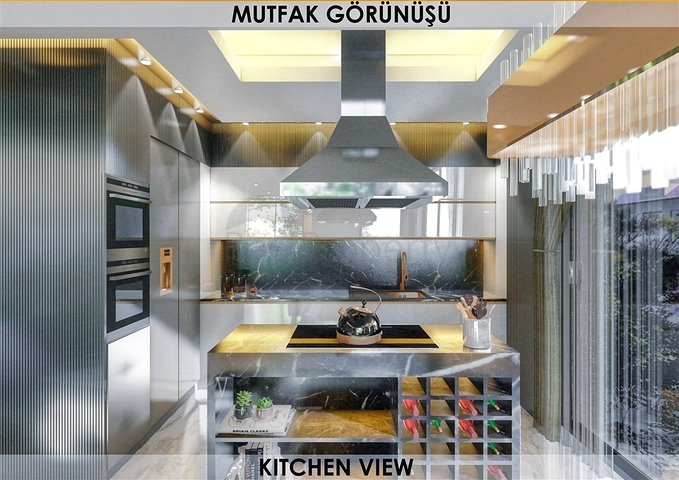 Жилой комплекс в 250 м до моря в Коньяалты