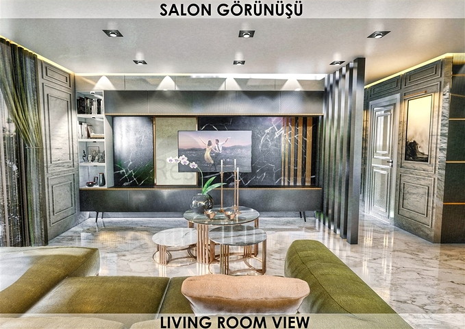 Жилой комплекс в 250 м до моря в Коньяалты