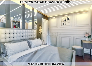 Жилой комплекс в 250 м до моря в Коньяалты