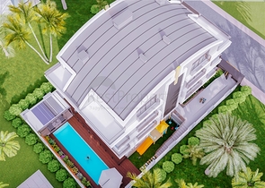 Жилой комплекс в 250 м до моря в Коньяалты