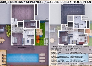 Жилой комплекс в 250 м до моря в Коньяалты