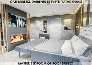 Жилой комплекс в 250 м до моря в Коньяалты