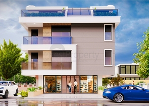 Жилой комплекс в 250 м до моря в Коньяалты